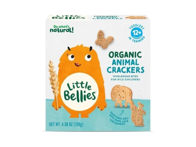 Little Bellies Organic Animal Crackers Toddler… Coupon