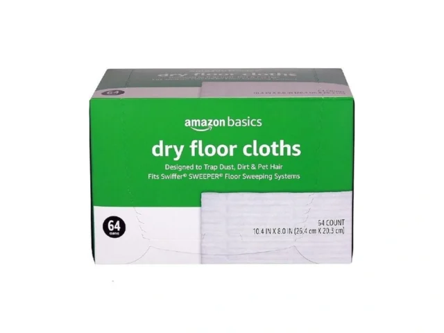 Amazon Basics Dry Sweeping Cloths To Clean Dust… Coupon