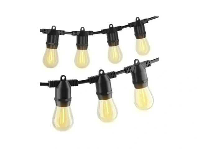 Meticply 54ft Led Outdoor String Lights Ip65… Code