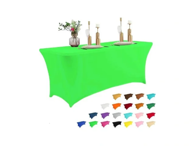 Ivapupu 6ft Table Cloth For Rectangular Fitted… Code