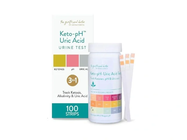 3-in-1 Ketone Ph Uric Acid Urine Keto Test Strips… Coupon