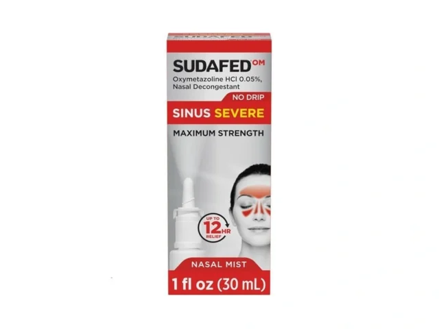 Sudafed Om Sinus Severe No Drip Nasal Spray Maximum…