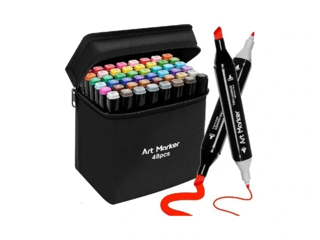 48 Alcohol Markers Set Dual Tip Art Markers For… Code