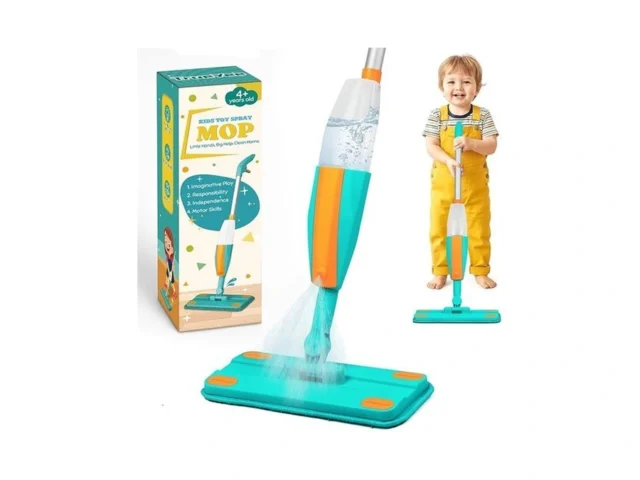Kids Spray Mop Mini Mop With Real Sprayer And… Code