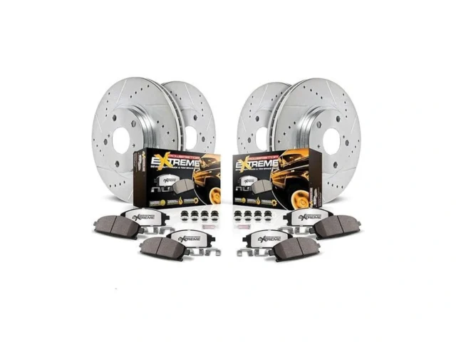 Power Stop Front And Rear Brake Kit For 2010 2011… Coupon
