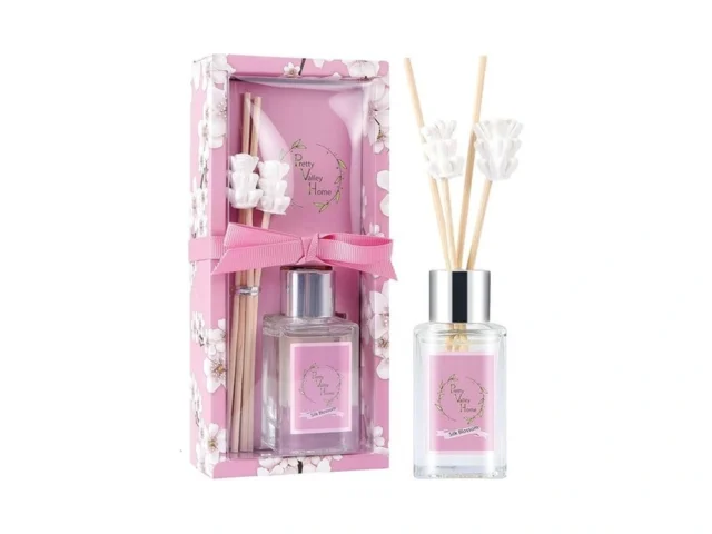 Reed Diffuser Set Pretty Valley Home Mini Gypsum… Coupon