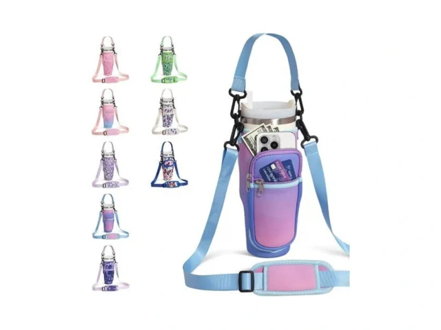 Dloccold Water Bottle Carrier Bag With Phone Pocket… Code