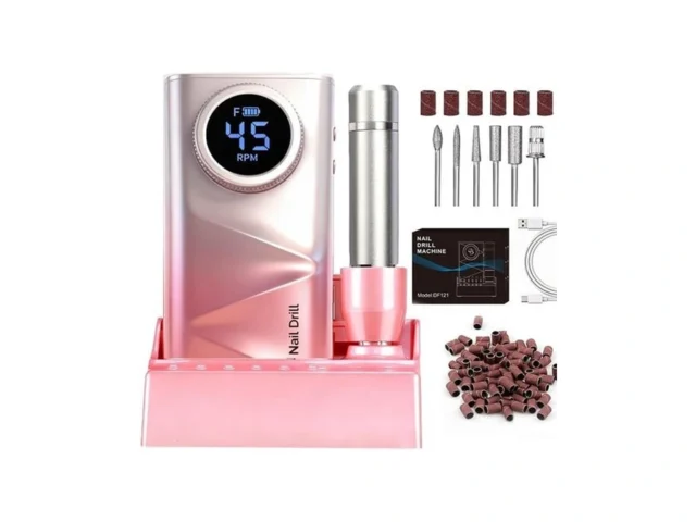 Professional Electric Nail Drill 45000 Rpm Portable… Code