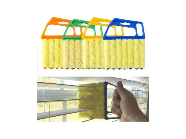 Haohomio 4 Pack Window Blind Cleaner Duster Tool 7… Code