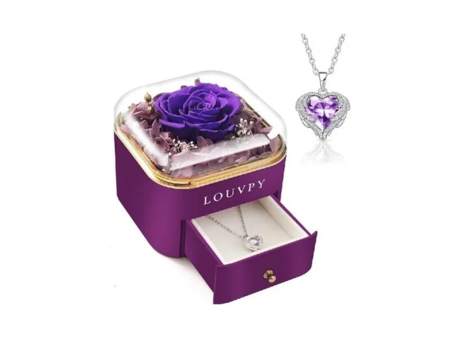 Louvpy Gift For Girlfriend- Valentine Purple… Code