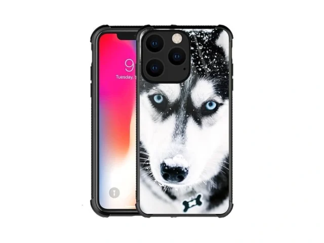 Carloca Compatible With Iphone 14 Case Husky Dog… Coupon