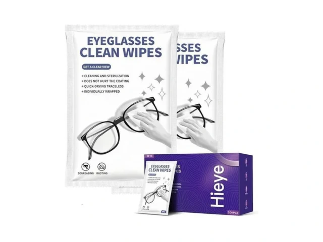 200 Count Lens Wipes For Eyeglass – Cleaner Wipes… Code