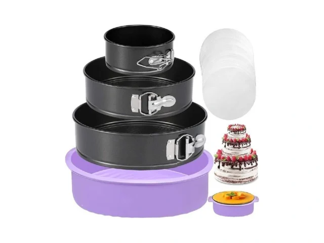 Springform Pan Set Of 3 Leakproof Spring Form Pan… Code