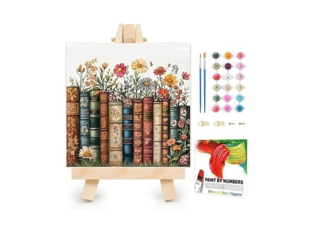 Xtcixal Framed Paint By Numbers Kit For Adults… Code