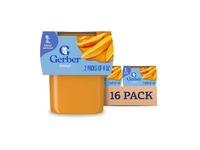 Gerber Stage 2 Baby Food Mango Puree Tub No… Coupon