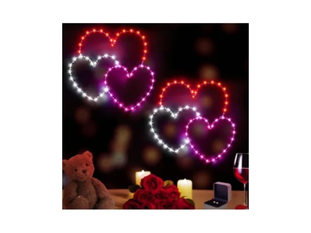 Illuminew 2 Pack Valentine S Day Heart Window… Coupon
