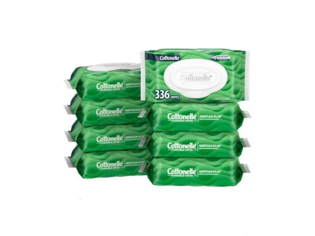 Cottonelle Gentleplus Flushable Wet Wipes With Aloe…