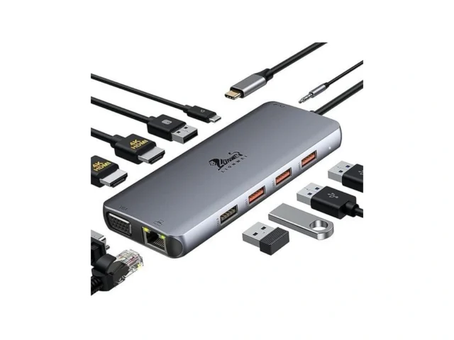 Lionwei 11 In 1 Usb C Laptop Docking Station Dual… Coupon