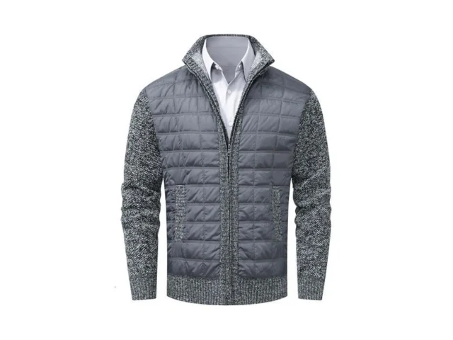 Vtuaol Cardigan Sweaters For Men Soft Thick Slim… Code