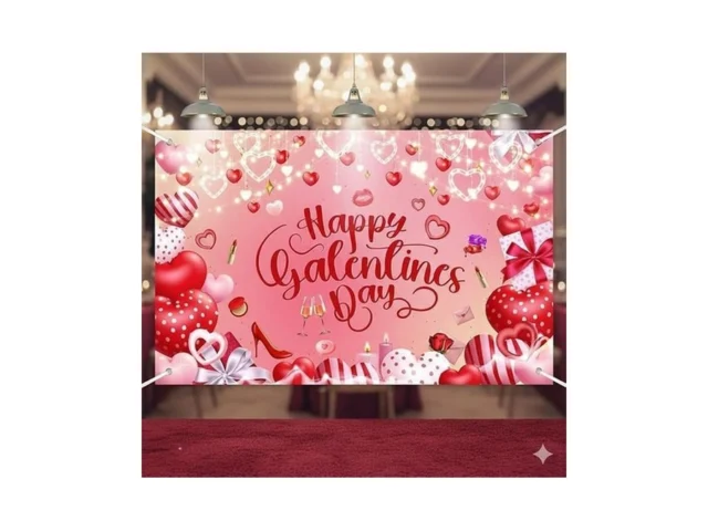 Wollmix Galentines Day Decorations Banner 70 8×35 4… Code