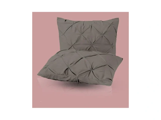 Ebeddy Linens Full Queen Dark Grey Pinch Pleated… Coupon