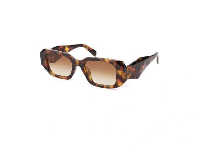 Feisedy Retro 90s Small Rectangle Sunglasses For… Code