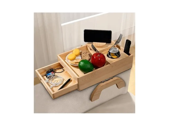 Frutpunch Couch Cup Holder Tray 6-in-1 Couch Arm… Coupon