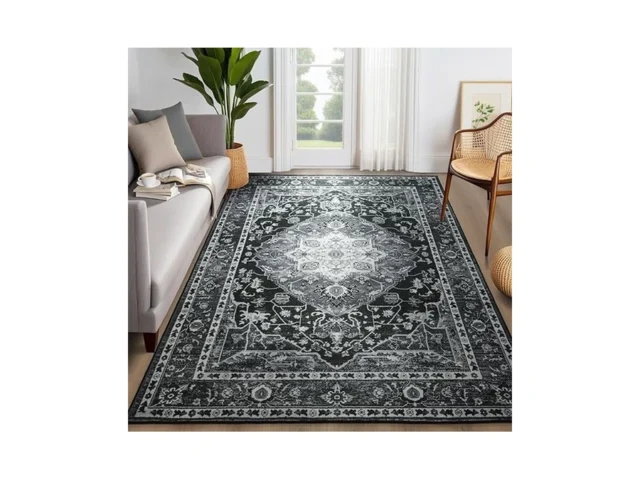 Yj Gwl Area Rug For Living Room 4×6 Machine… Coupon
