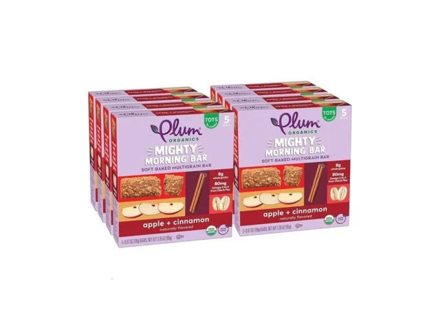 Plum Organics Mighty Morning Bars – Apple And… Coupon