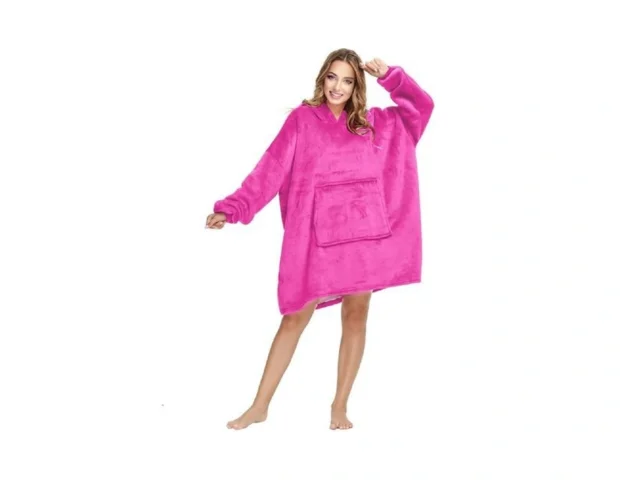 Markdang Blanket Hoodie Sherpa Wearable Blanket… Code