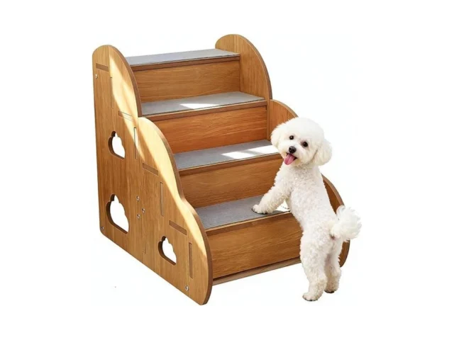 Dog Steps For Bed Wooden Dog Stairs For Small Dogs… Code