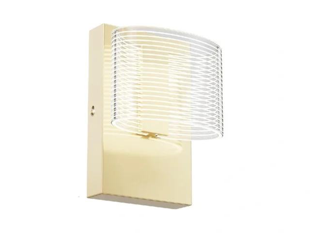 Ursola Wall Sconce Led Wall Lamp With Oval Linear… Coupon