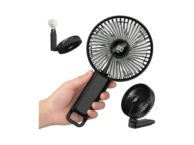 6 Inch Handheld Fan 180 Foldable Personal Fan With… Code