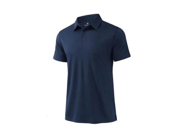 Pinspark Mens Golf Shirt 3 Buttons Quick Dry Polo… Code