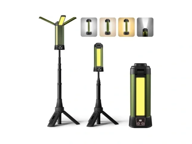 Mlogiroa Rechargeable Camping Light With Stand… Code