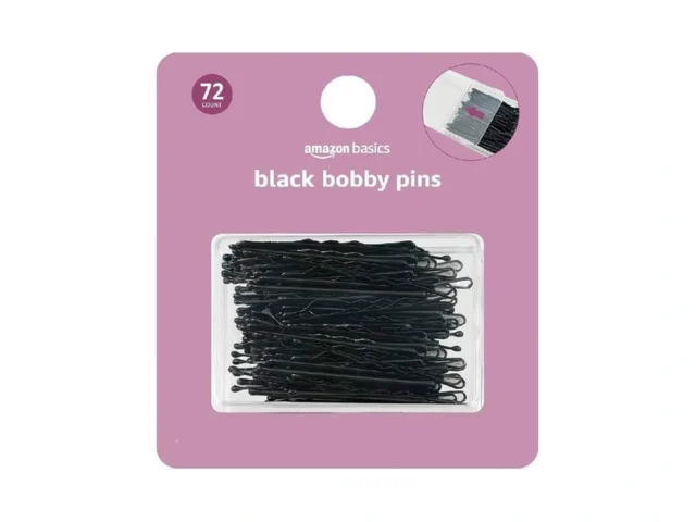 Amazon Basics No Slip Bobby Pins 72 Count Black… Coupon