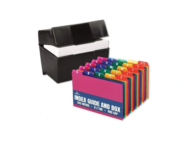 1intheoffice Index Card Box 3×5 Inch Index Card… Coupon