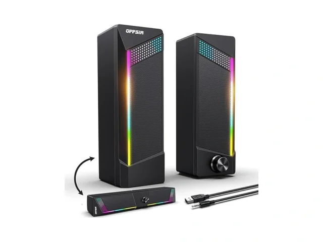 Computer Speakers 2 In 1 Pc Speaker Gaming Speakers… Code