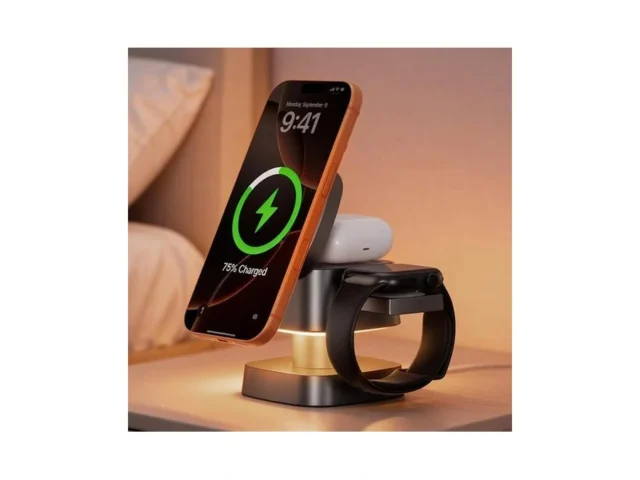 Aiyundi 4 In 1 Wireless Charging Station For Apple… Code