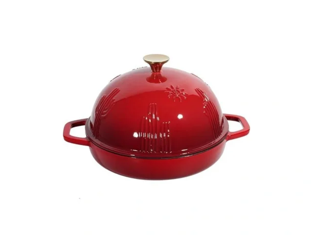 Flavehc Cast Iron Bread Oven With Cloche Lid For… Code