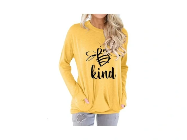 Dresswel Plus Size Graphic Sweatshirts For Women… Code