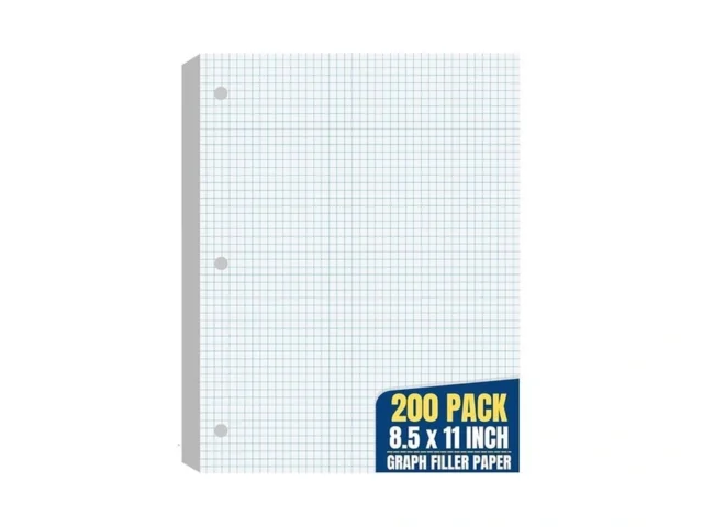 1intheoffice Graph Paper Loose Leaf Graph Ruled… Coupon