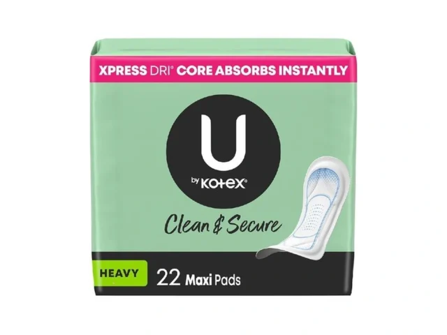 U By Kotex Maxi Pads Clean Secure Heavy Absorbency… Coupon