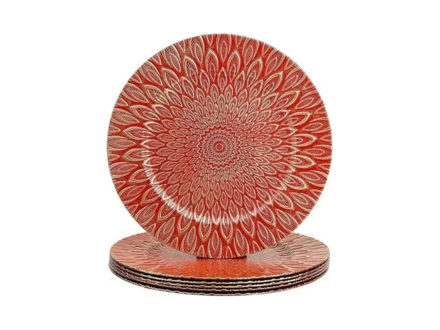 Sforguva Red Charger Plates 13 Inch Set Of 6… Code