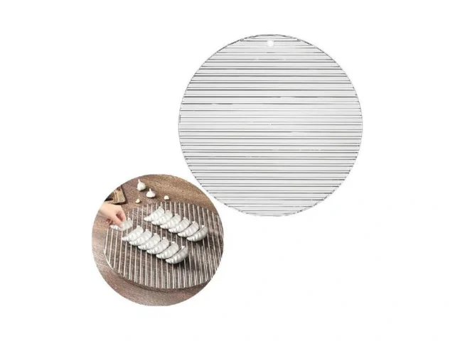 Hikiwin Round Dumpling Storage Tray Anti Stick… Code