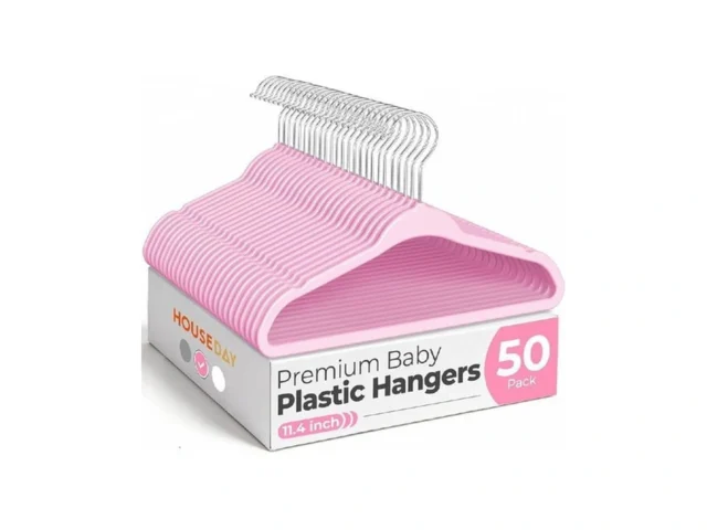 House Day 11 4 Inch Baby Hangers 50 Pack – Plastic… Code