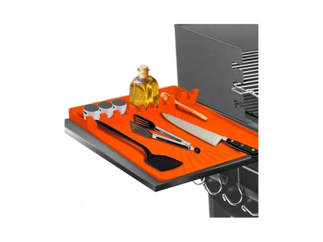 Silicone Grill Mat Large Size Silicone Side Shelf… Code