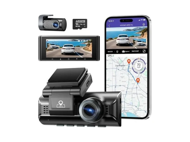 Azdome Adas Dash Cam Front And Rear 4k 2 5k Uhd… Code
