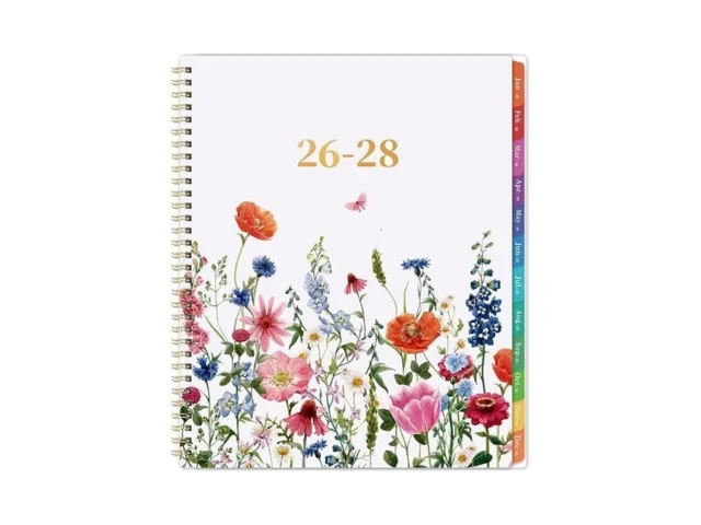 2026-2028 Monthly Planner- 3 Year Planner 2026-2028… Code