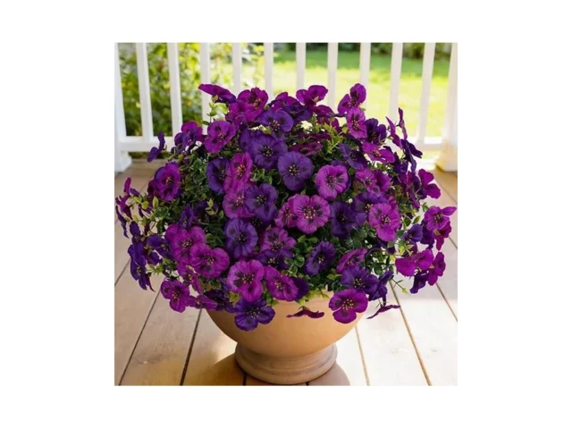Stylenest 12 Piece Outdoor Artificial Flowers Fake… Code